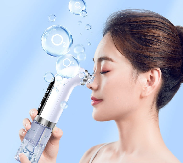 Blackhead Remover Vacuum - 5-Level Pore Cleaner with 6 Probes