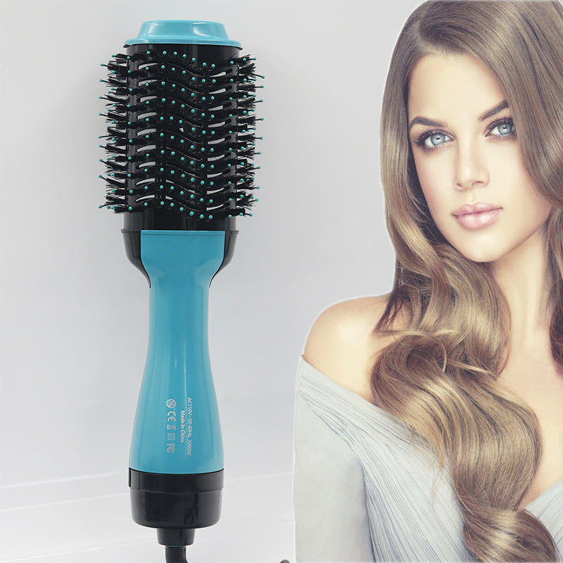 3-in-1 Hot Air Brush - Dry, Straighten & Curl Hair Styling Tool
