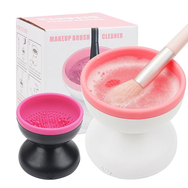 Electric Makeup Brush Cleaner - Automatic USB Rechargeable Cleaning Machine