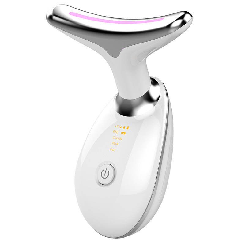 EMS Neck Lifting Device - 4-in-1 Anti-Aging Massager with LED Therapy