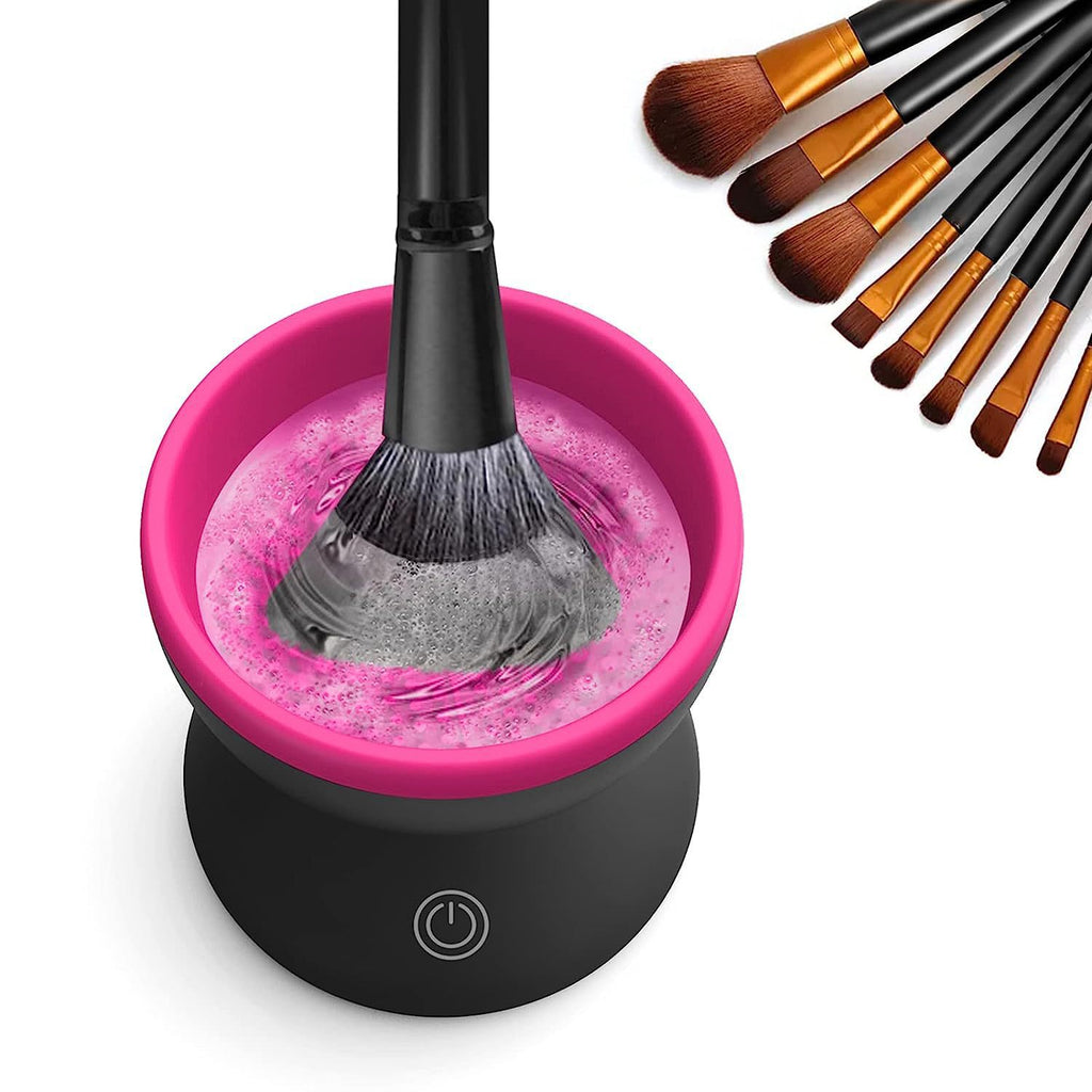 Electric Makeup Brush Cleaner - Automatic USB Rechargeable Cleaning Machine