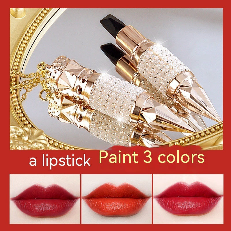 3-in-1 Matte Lipstick - Triple Color Moisturizing Lip Stick