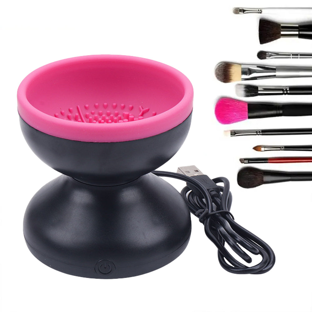 Electric Makeup Brush Cleaner - Automatic USB Rechargeable Cleaning Machine