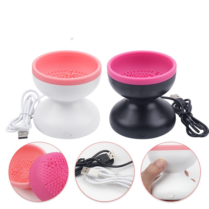 Electric Makeup Brush Cleaner - Automatic USB Rechargeable Cleaning Machine