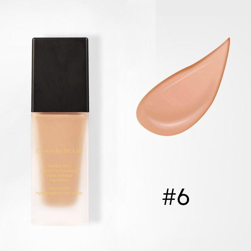 Full Coverage Matte Foundation with SPF 30 - Vegan & Hydrating
